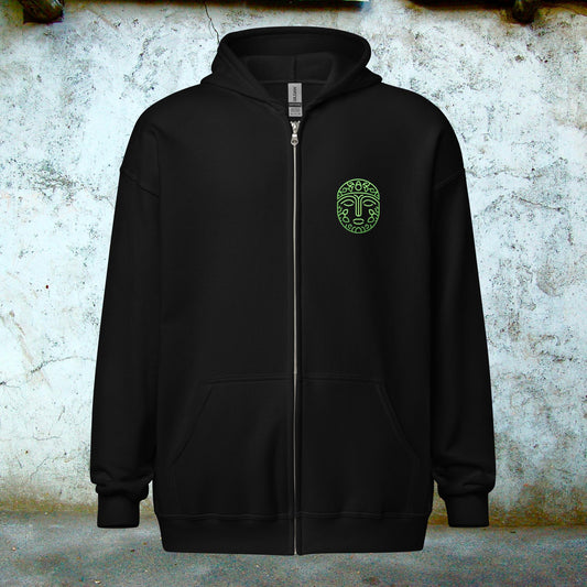 persia face icon zip hoodie